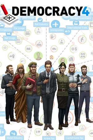 Democracy 4 cover art