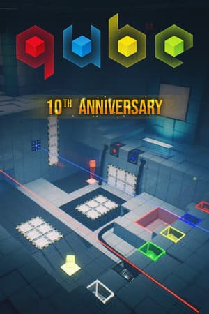 Q.U.B.E. 10th Anniversary cover art
