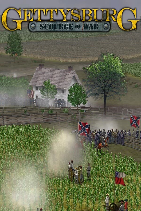 Scourge Of War - Gettysburg cover art