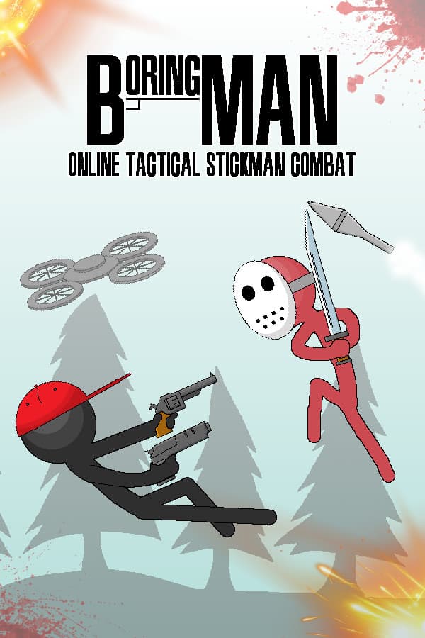 Boring Man - Online Tactical Stickman Combat cover art