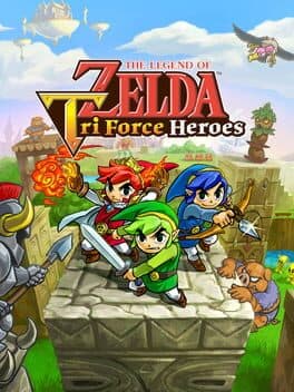 The Legend of Zelda: Tri Force Heroes cover art